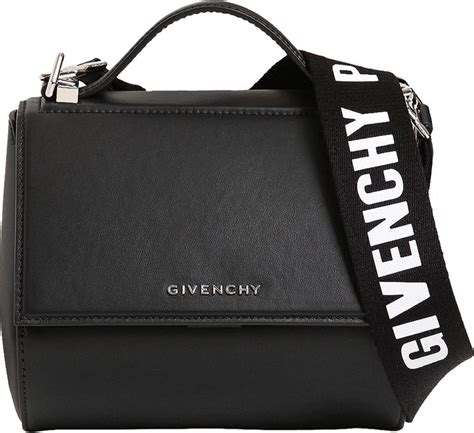 givenchy logo strap pandora bag|givenchy pandora handbags.